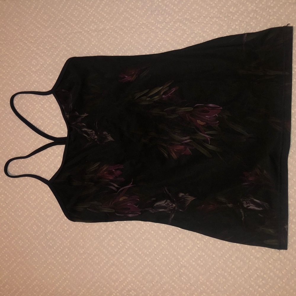 Floral Lululemon Power Y Tank